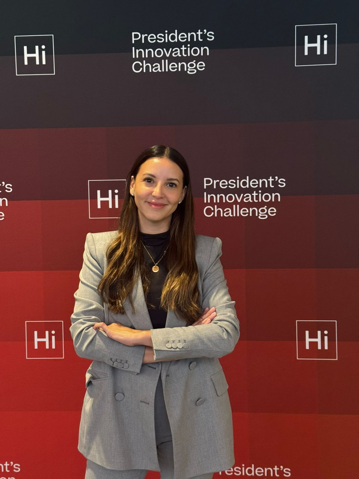 Francine Luna at Harvard's President's Innovation Challenge
